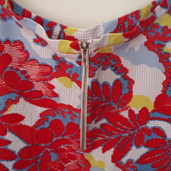 Vibrant floral dotted circle midi skirt by Topshop - Picture 6 of 7